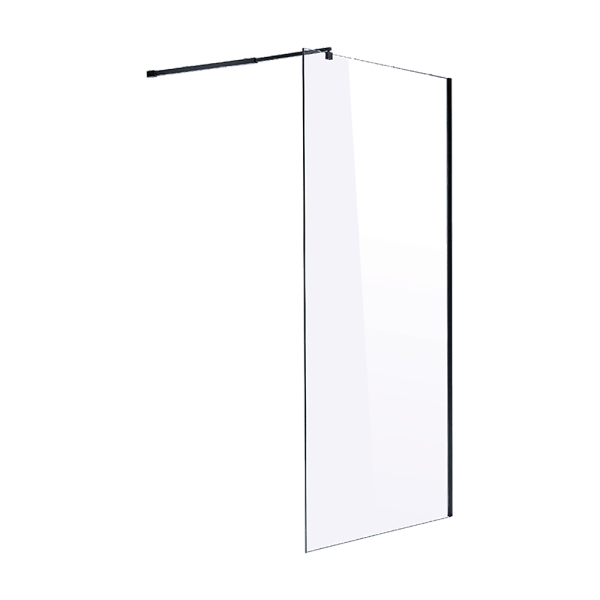 1000 x 2000mm Frameless 10mm Safety Glass Shower Screen
