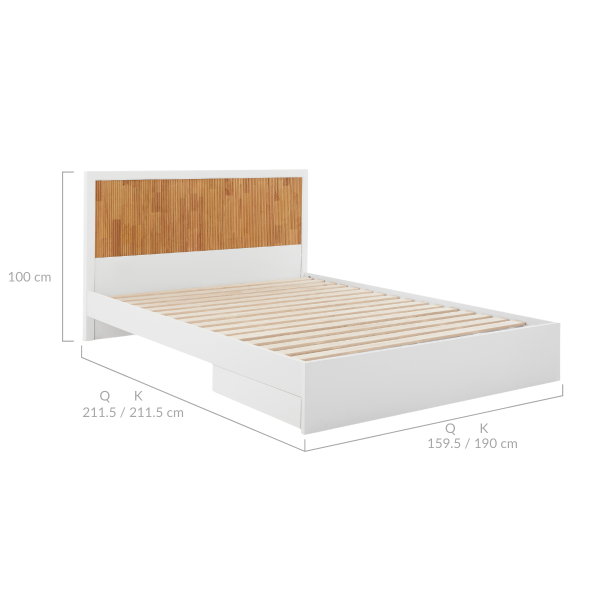 Seabrook Bed & Mattress Package – King Size