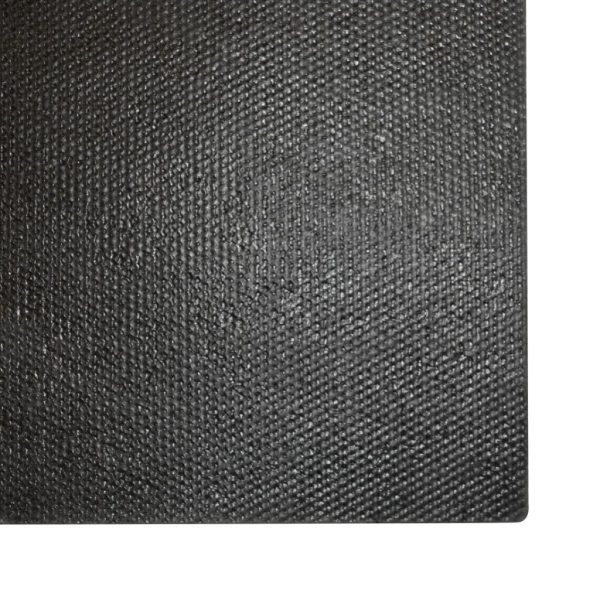 Doormat Coir 17 mm 100×200 cm Black