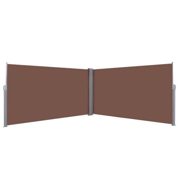 Retractable Side Awning 160×600 cm Brown