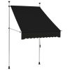 Manual Retractable Awning 100 cm Anthracite