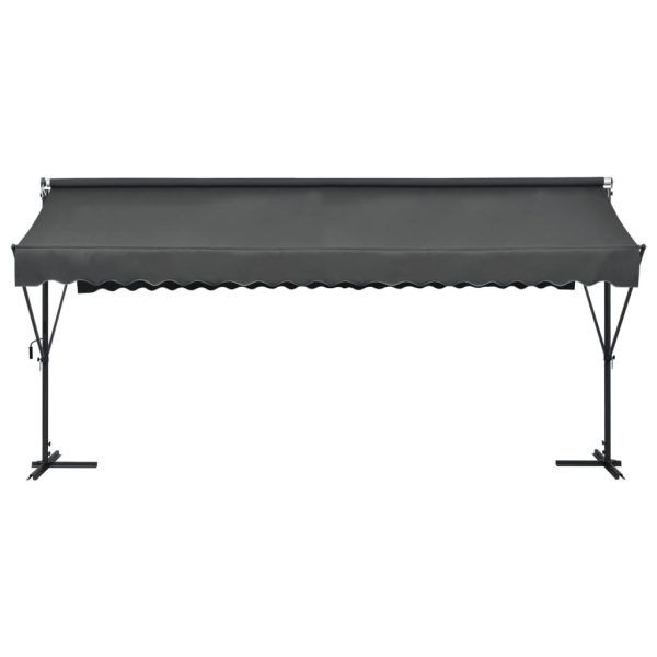 Free Standing Awning 500×300 cm Anthracite
