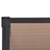 Door Canopy Black 122×90 cm Polycarbonate