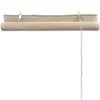 Natural Bamboo Roller Blinds 80 x 160 cm