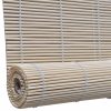 Natural Bamboo Roller Blinds 120 x 160 cm