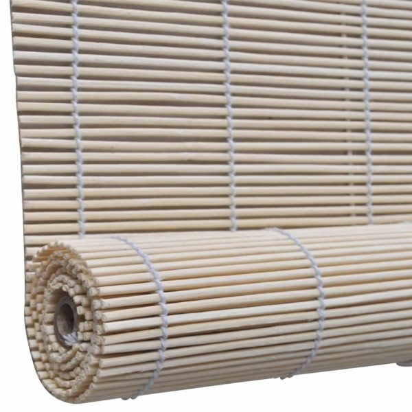Natural Bamboo Roller Blinds 120 x 160 cm