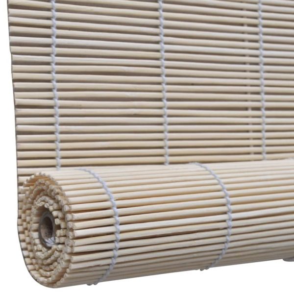 Natural Bamboo Roller Blinds 150 x 220 cm