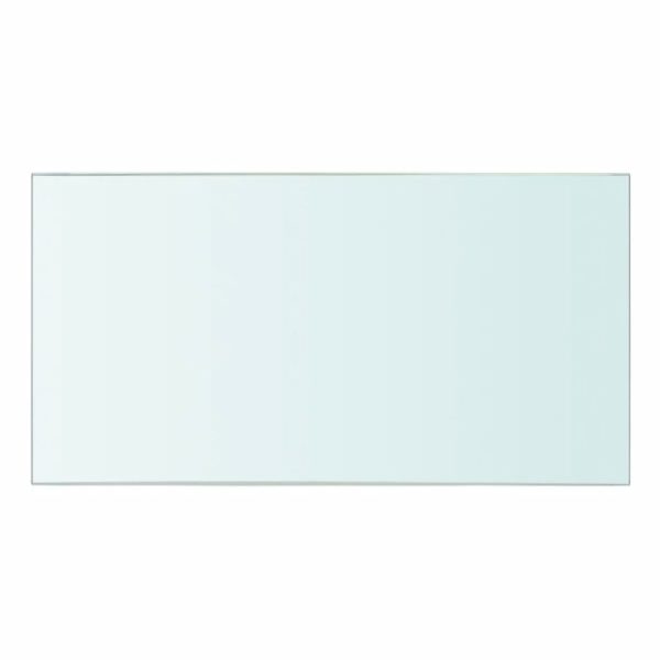Shelf Panel Glass Clear 30×15 cm