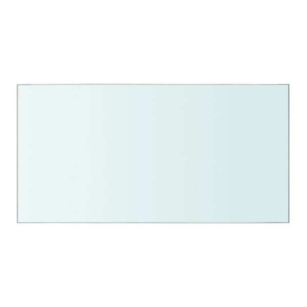 Shelf Panel Glass Clear 40×20 cm