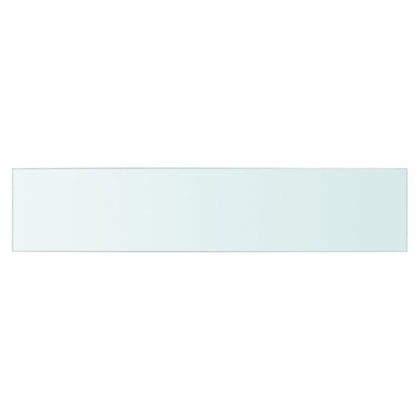 Shelf Panel Glass Clear 70×15 cm