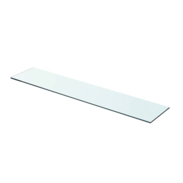 Shelf Panel Glass Clear 70×15 cm