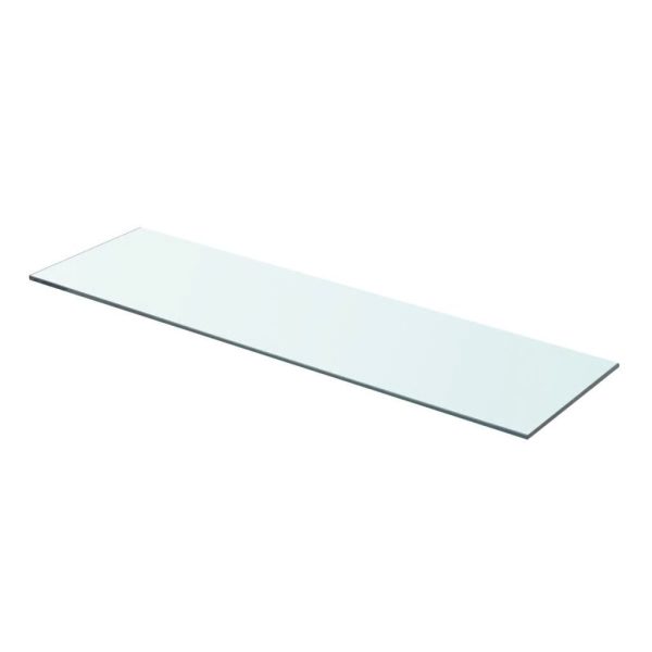 Shelf Panel Glass Clear 70×20 cm