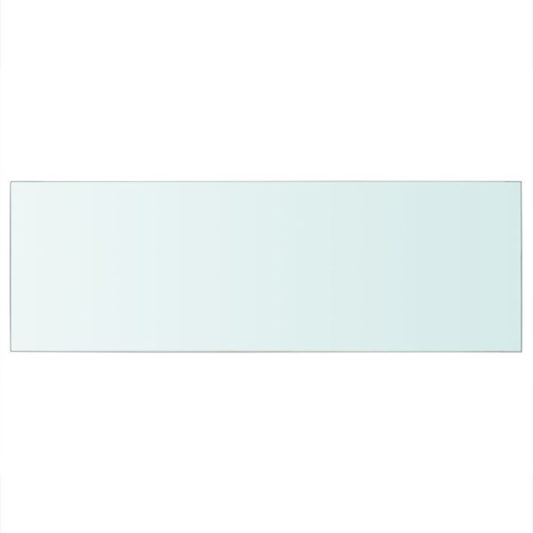 Shelf Panel Glass Clear 70×25 cm