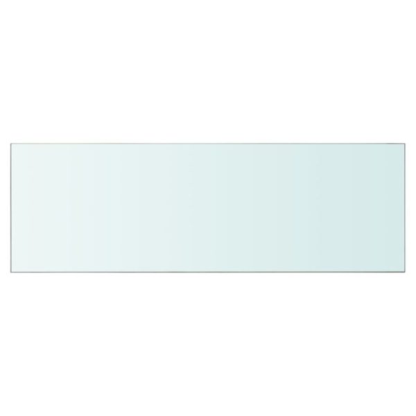 Shelf Panel Glass Clear 90×30 cm