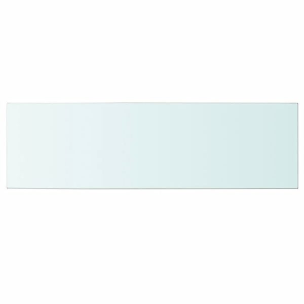 Shelf Panel Glass Clear 100×30 cm