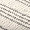 Throw Cotton Herringbone – 220×250 cm, Grey and White