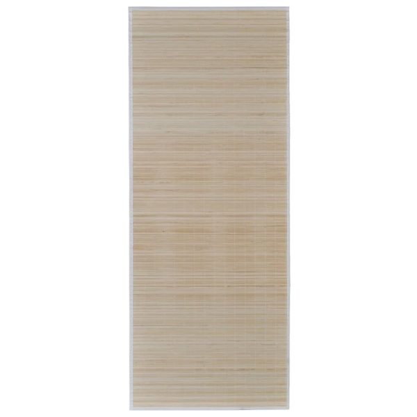 Rug Bamboo 160×230 cm Natural