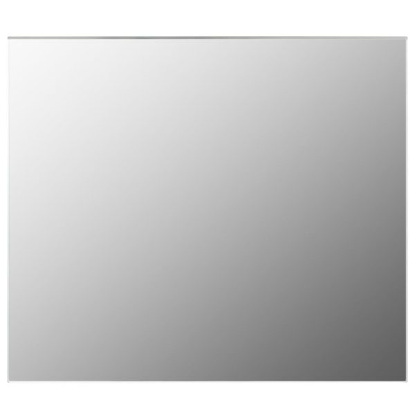 Frameless Mirror 80×60 cm Glass