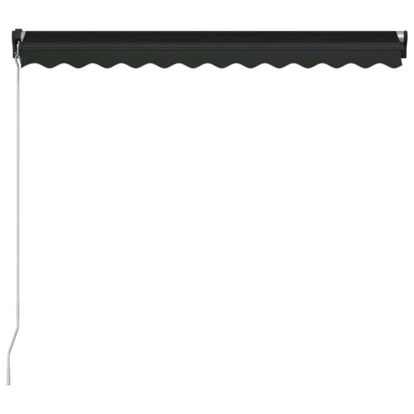 Manual Retractable Awning 300×250 cm Anthracite