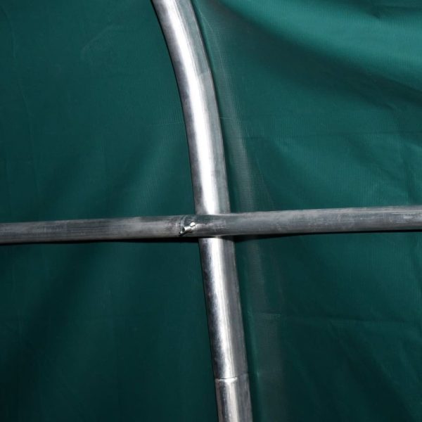 Removable Livestock Tent PVC 550 g/m² 3.3×3.2 m Dark Green