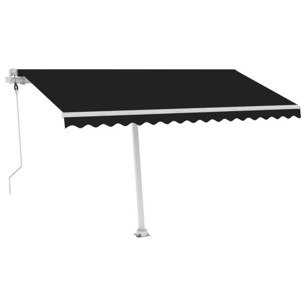 Freestanding Automatic Awning 400×300 cm Anthracite