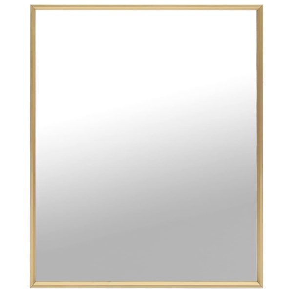 Mirror Gold 70×50 cm