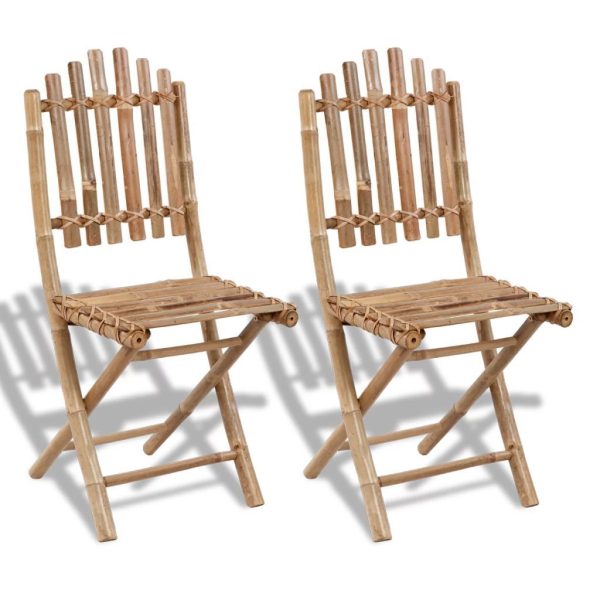 Folding Garden Chairs Bamboo – 2