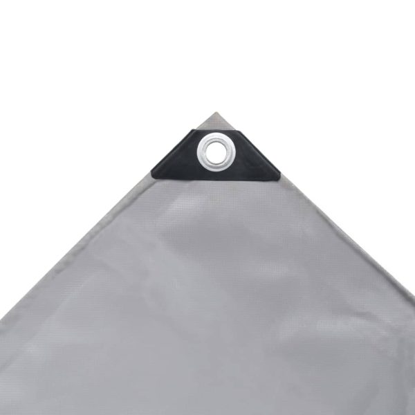 Tarpaulin 650 g/m² 3×4 m Grey