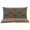 Cushion for Swing Chair Taupe 100 cm Fabric
