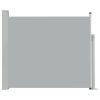 Patio Retractable Side Awning 100×300 cm Grey