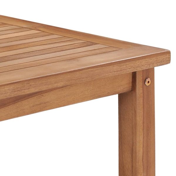 Coffee Table 45x45x45 cm Solid Teak Wood