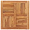 Table Top Solid Teak Wood Round – 70x70x2.5 cm