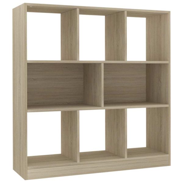 Book Cabinet 97.5×29.5×100 cm Engineered Wood – Sonoma oak