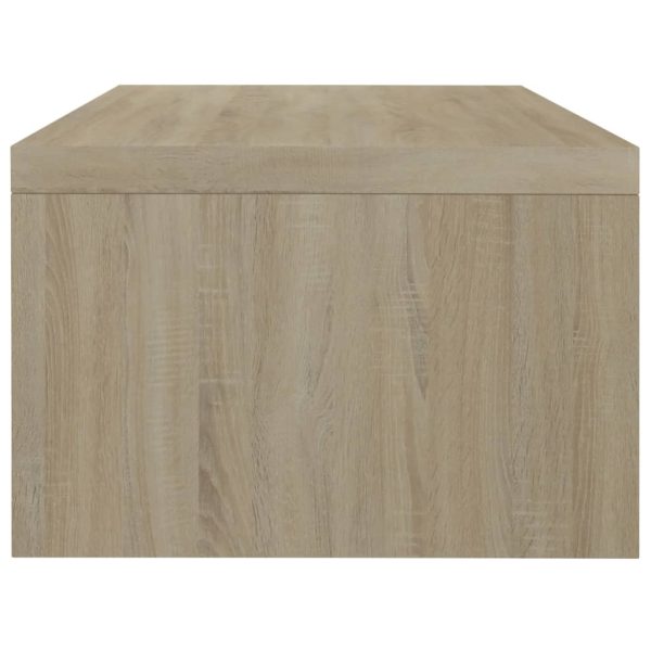 Odenton Monitor Stand 42x24x13 cm Engineered Wood – Sonoma oak