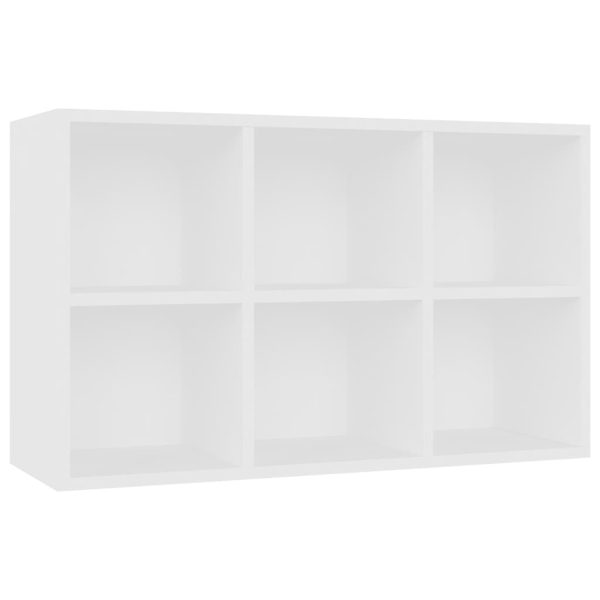 Book Cabinet/Sideboard 66x30x97.8 cm Engineered Wood – White