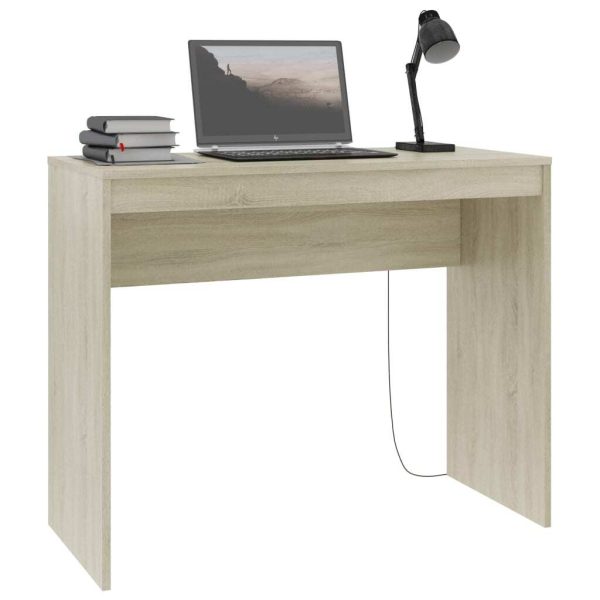 Desk 90x40x72 cm Engineered Wood – Sonoma oak