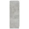 Drawer Sideboard Concrete Grey 120x35x99 cm Chipboard