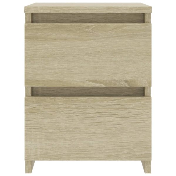 Bluefield Bedside Cabinet 30x30x40 cm Engineered Wood – Sonoma oak, 2