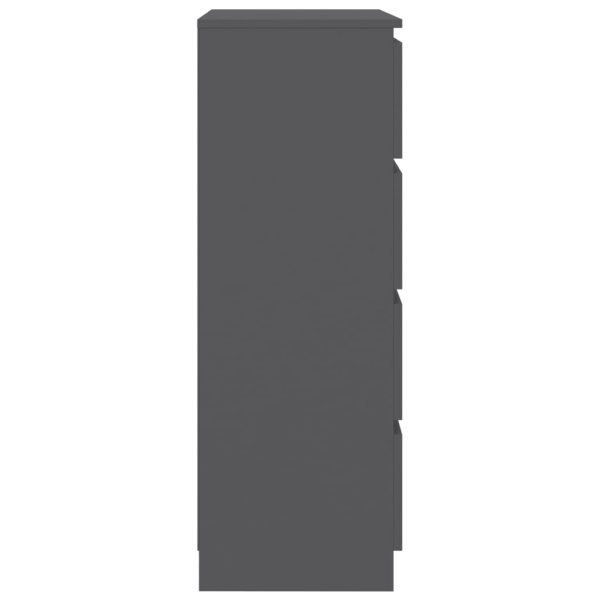 Sideboard 60x35x98.5 cm Engineered Wood – Grey