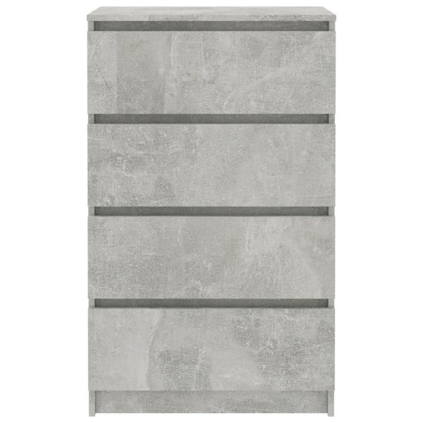 Sideboard 60x35x98.5 cm Engineered Wood – Concrete Grey