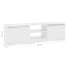 Glade TV Cabinet 120x30x35.5 cm Engineered Wood – White