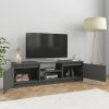 Glade TV Cabinet 120x30x35.5 cm Engineered Wood – Grey