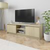 Glade TV Cabinet 120x30x35.5 cm Engineered Wood – Sonoma oak