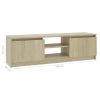 Glade TV Cabinet 120x30x35.5 cm Engineered Wood – Sonoma oak