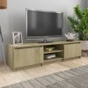 Elmo TV Cabinet 140x40x35.5 cm Engineered Wood – Sonoma oak