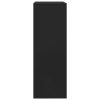 Sideboard with 6 Drawers 50x34x96 cm Engineered Wood – Black