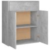 Sideboard 60x30x75 cm Engineered Wood – Concrete Grey