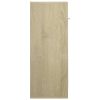 Sideboard 60x30x75 cm Engineered Wood – Sonoma oak