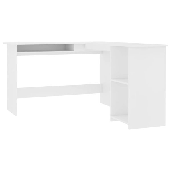 L-Shaped Corner Desk 120x140x75 cm Engineered Wood