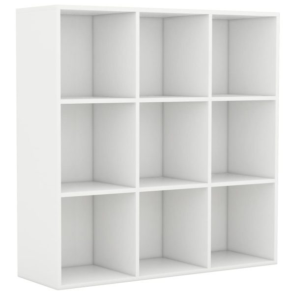 Book Cabinet 98x30x98 cm Engineered Wood
